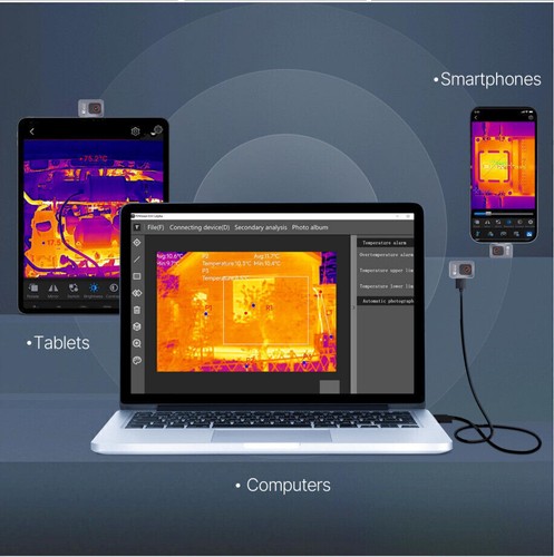 Thermal Master P2 Android -4°F~1112°F Rango Segunda Cámara Térmica Más Pequeña del Mundo - Imagen 8 de 23