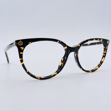 GUCCI eyeglasses BROWN TORTOISE SHELL CAT EYE glasses frame MOD: GG0930 002