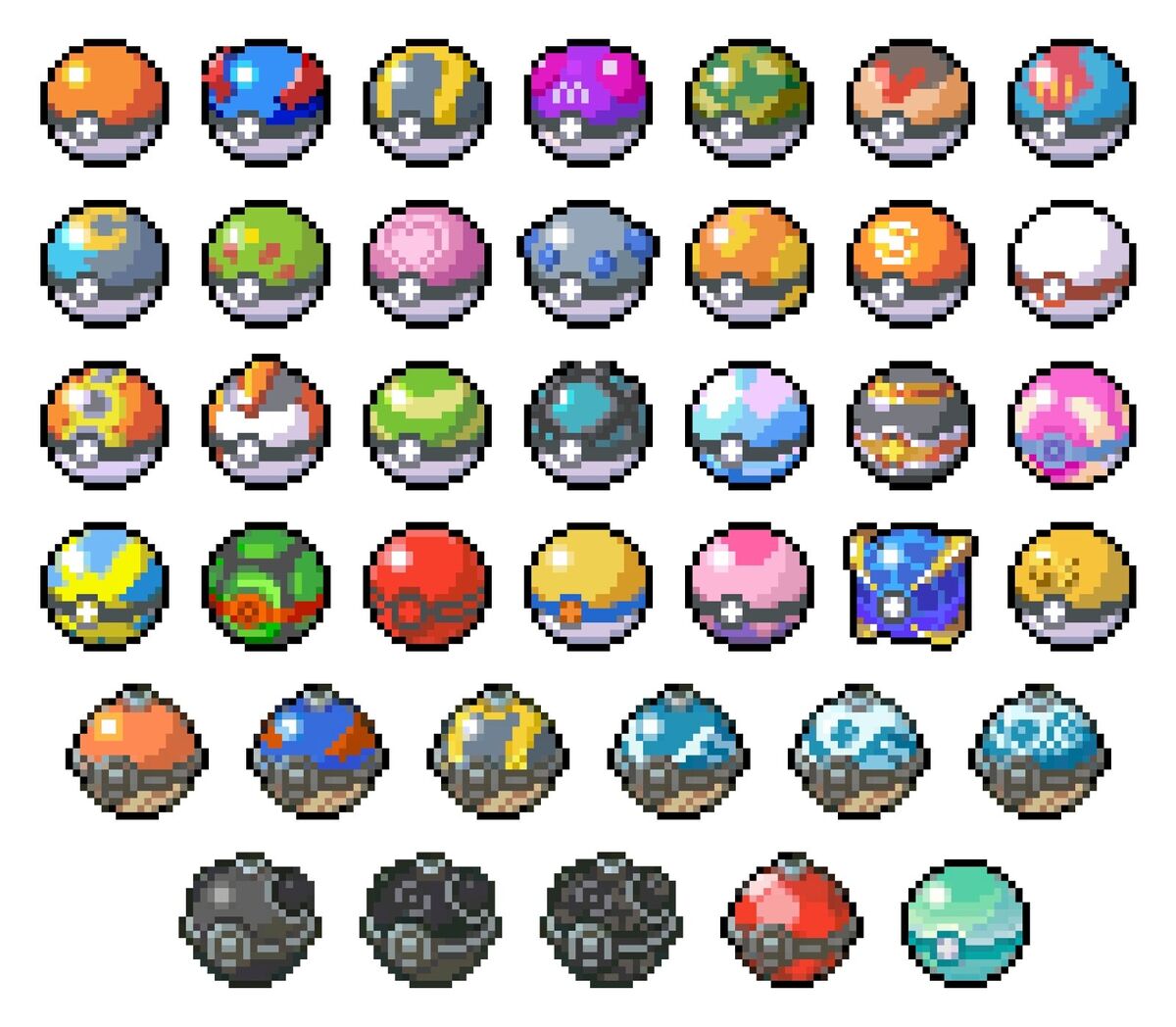 Pokemon Sprite Canvas Prints for Sale