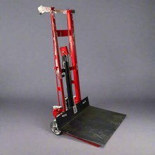 DAYTON Hydraulic Platform Lifter 750 lb Load Capacity, Red 2MPU6
