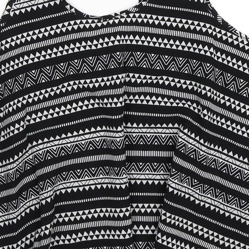 Young Dimension Girls Black Polyester blend T-Shirt Size 12-13 Years V - Picture 10 of 12