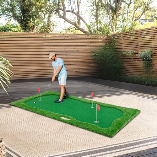 12x5FT Golf Putting Green Large Professional Golfing Training Mat Indoor Outdoor - Picture 12 of 21