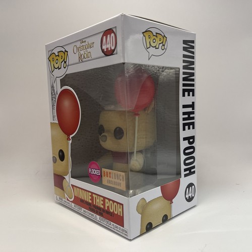 Funko Pop Winnie the Pooh 440 Flocked Christopher Robin Box Lunch Exclusive - Picture 1 of 13