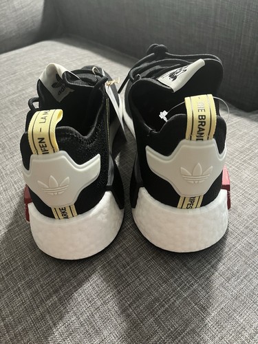 Adidas NMD_R1 x Thebe Magugu Black Sneakers (Women's Sizes 7 1/2 )GX2074 New - Picture 5 of 6