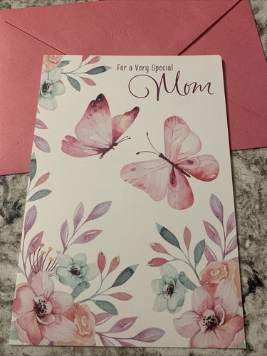 Geburtstag für eine ganz besondere Mutter Lebenssegen 5,5 "x8" Hallmark Grußkarte - Bild 1 von 10