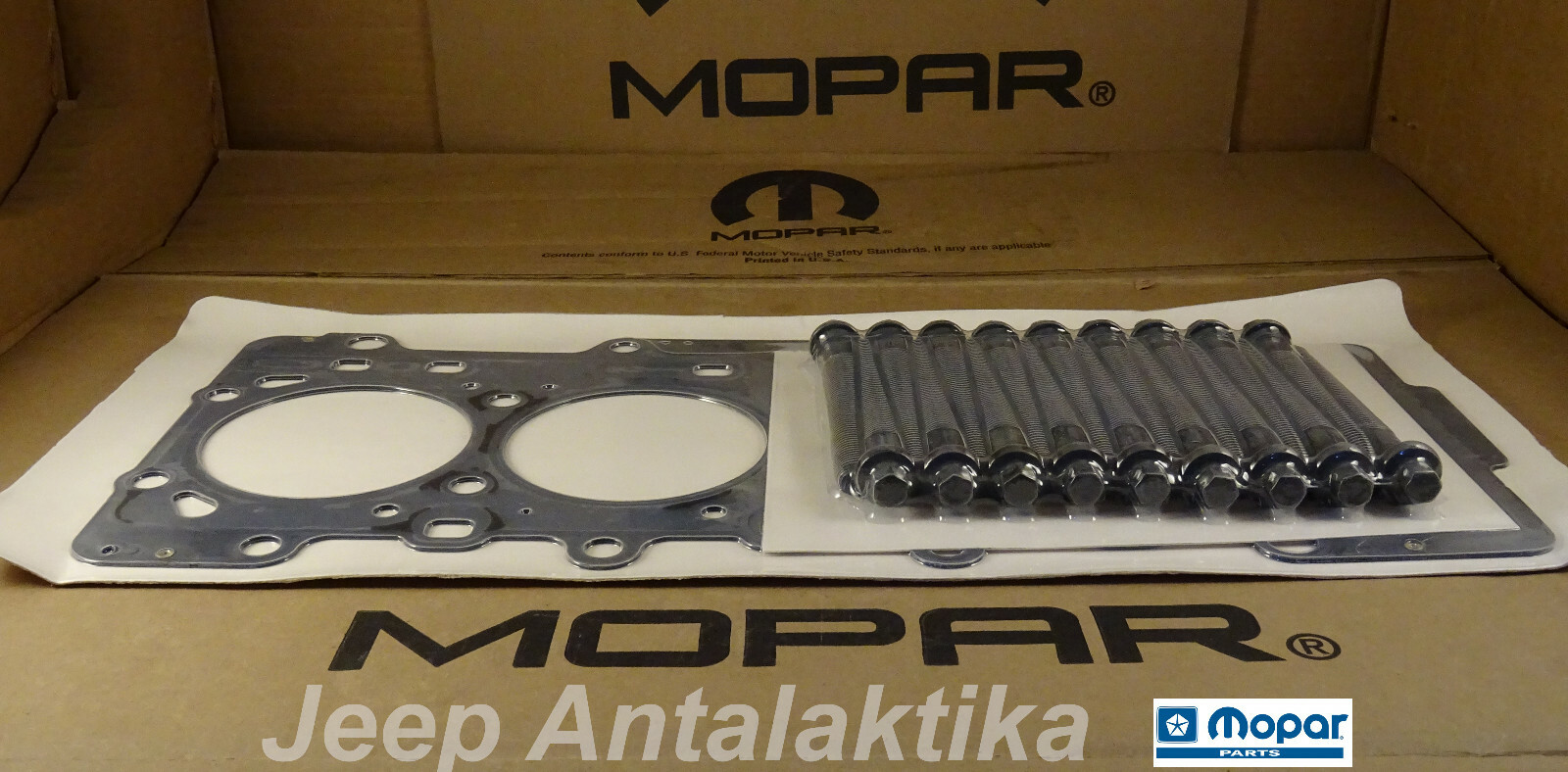 パーツ KJ Head Gasket & Head Bolts Jeep Liberty KJ 05-07 2.8L