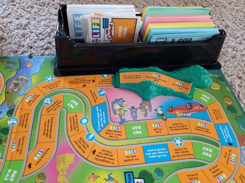 The Simpsons 2004 Edition of The Game of Life Board Game Complete - Picture 14 of 14
