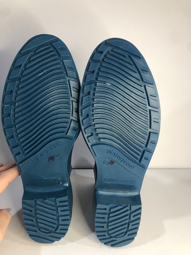 NWT EMU Australia Waterproof Teal Boots Rain boots SZ 8 (Read) - Picture 11 of 18