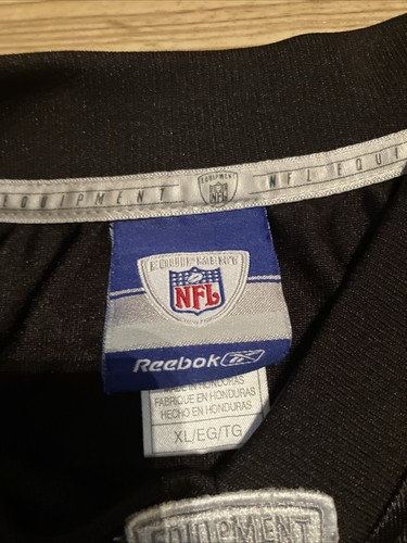 Maglia Vintage Ben Roethlisberger Pittsburgh Steelers Reebok Uomo XL Nero Giallo - Foto 2 di 5