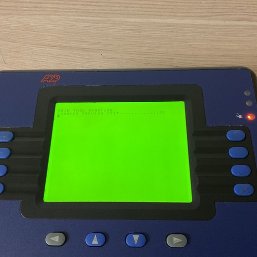 ADP MODEL 4500 DIGITAL EMPLOYEE ETHERNET TIME CLOCK / JUA1461 - Picture 5 of 10