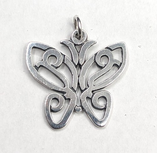 James Avery Sterlingsilber nicht mehr produziert Spitze Schmetterling Charm Anhänger 1"  - Bild 9 von 10
