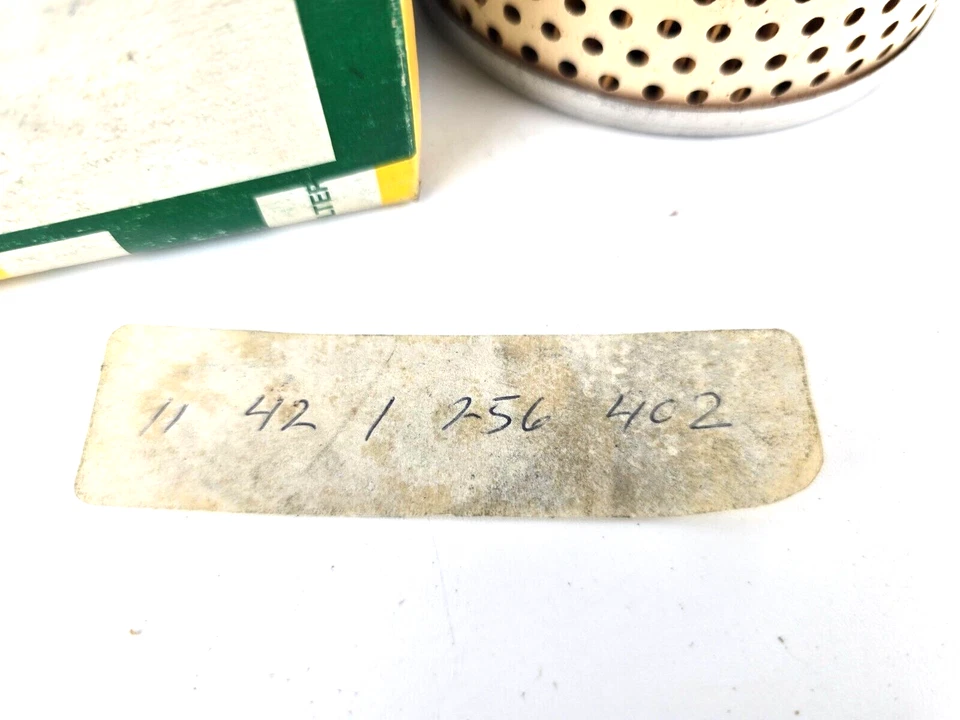 NOS Mann BMW E3 E9 E12 E24 3.0CS 3.0CSi 3.0S 3.0Si 530i Oil Filter 11421256402 - Image 3 of 3