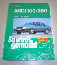 Reparaturanleitung So wird's gemacht Audi 100 / 200 C3 Typ 44, Bauj. 1982 - 1990
