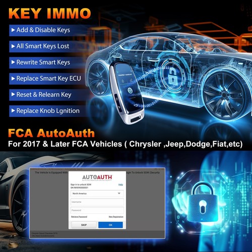 LAUNCH X431 Creader Elite 2.0 FGC Coding Scanner Diagnostic for Ford/GM/Chevy - Picture 4 of 12