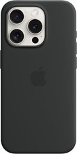 Apple Silicone Case with MagSafe Black _. iPhone 15 Pro