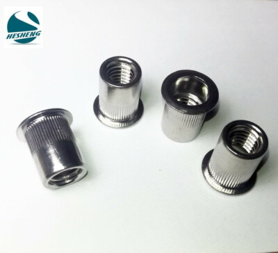Qty 50 5//16/" UNC Flange Nutserts 304 Stainless Steel Rivet Nut Rivnut Nutsert
