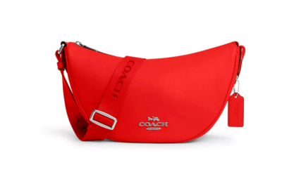 New Coach CT644 Pace Shoulder bag Smooth Leather Miami Red | eBay