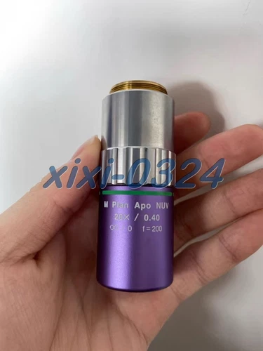 1PCS  Mitutoyo  M Plan Apo NUV 20x/0.40  Microscope Objective  DHL shipping