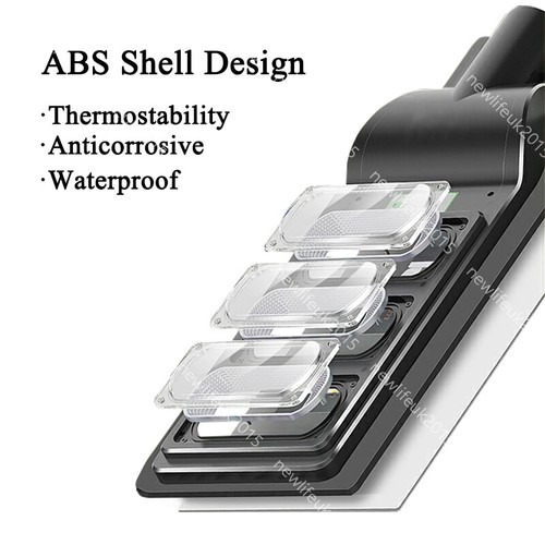 LED Solar Powered Street Lamp SMD 150-600W Outdoor w/Remote Pole IP65 Waterproof - Picture 5 of 16