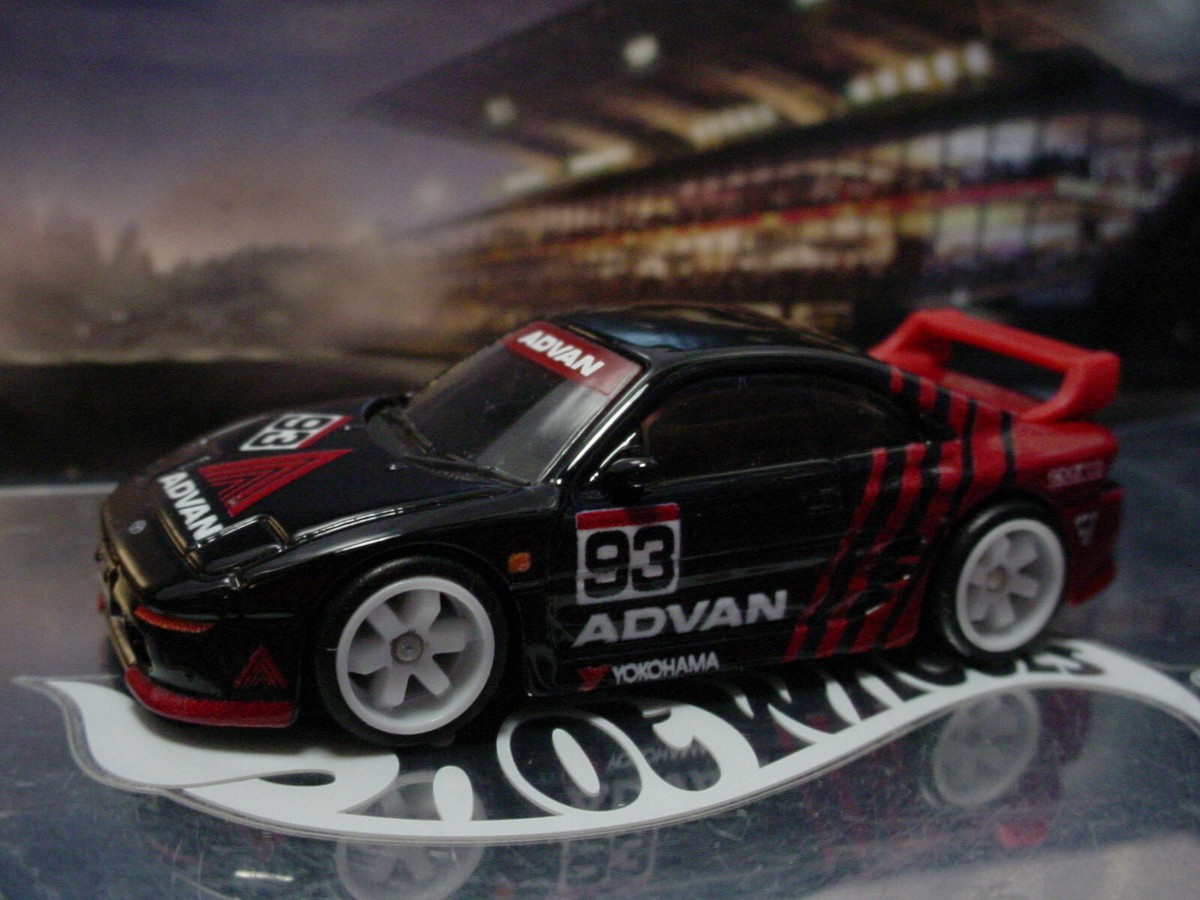 Hot Wheels 1995 TOYOTA MR2 TRD 2000 GT☆black;red☆ ADVAN premium