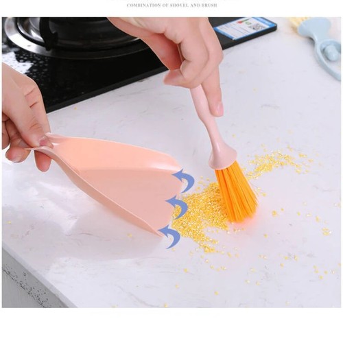 Home Keyboard Hair Brush Mini Floor Dust Broom and Dustpan Set Cleaning Tool New - Picture 15 of 28