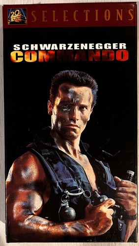 Commando (VHS, 1997) Arnold Schwarzenegger Alyssa Milano - Picture 1 of 2