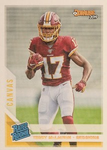 2019 Panini Donruss Football Rated Rookies #329: Terry McLaurin Donruss Canvas