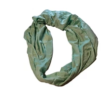 Infinity Teal Scarf  SZ 68 IN Long 34 IN Wide Dressy,
