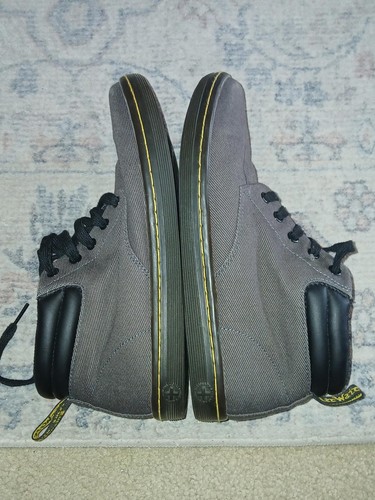 Maleke Men's Twill Canvas Casual Boots ,8,new condition - Picture 4 of 5