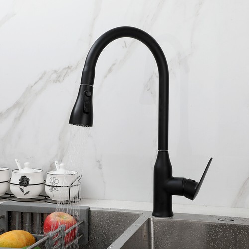 Grifo de cocina fregadero pulverizador de palanca única mezclador grifo plataforma de resorte montado - Imagen 19 de 37