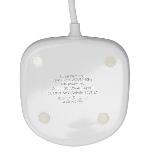 4 Ports USB Charger Station 36W QC3.0 Fast Charger For Mobile Phone Tablet 1 SG5 - Zdjęcie 12 z 31