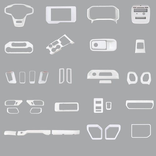 Cubierta interior delantera y trasera blanca accesorios coche para Ford Bronco 2021-2023 - Imagen 39 de 43