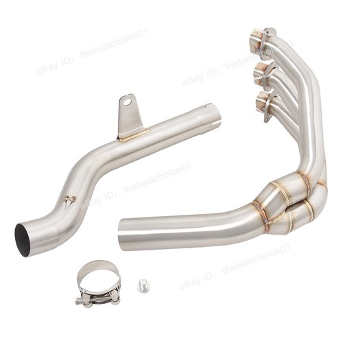 For Triumph Trident 660 Tiger 660 2022-23 Muffler Exhaust Front Pipe Full System - Picture 10 of 12