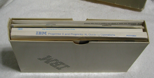 IBM DOS 3.3 Software Manuals in Box, May 1989, 5 1/4 Floppy, Proprinter II & XL - Photo 8/11