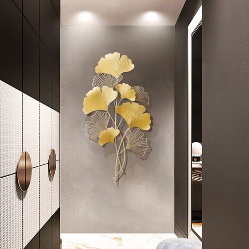 Wandobjekt Ginkgo Blatt Wandtattoo Deko Ginkgo Biloba Blätter Wanddekoration - Bild 2 von 8