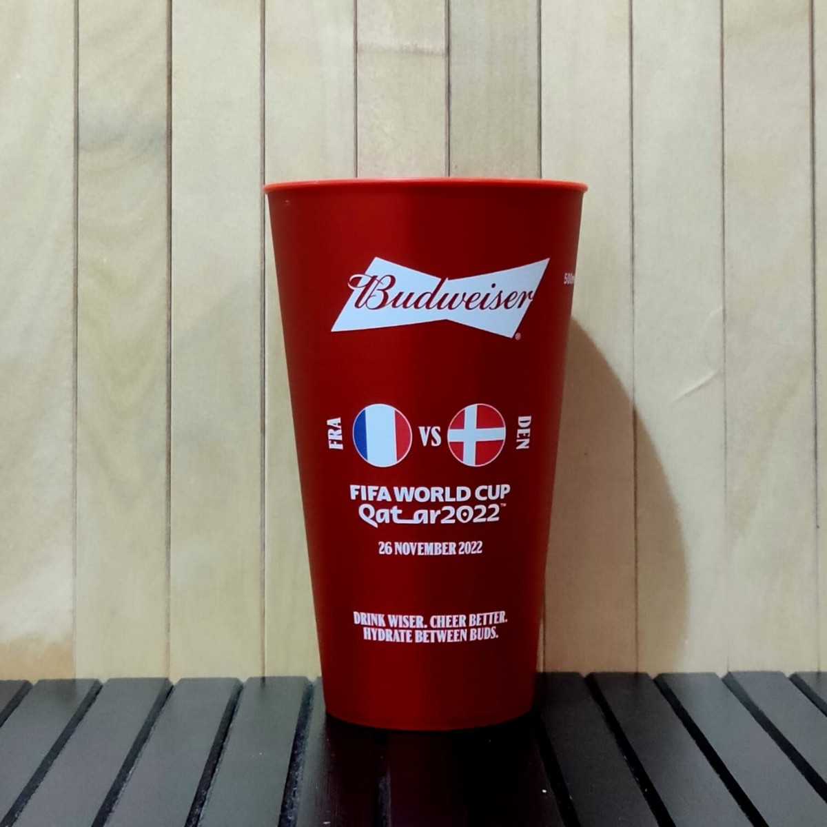 FIFA World Cup Qatar 2022 Budweiser Cup (Hard Plastic) Set