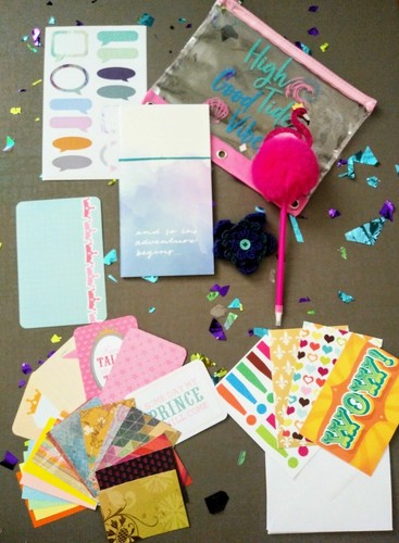Journal Geschenksets, Multi-Listing, Junk Journal, Konvolut, Fun Pieces, Journals - Bild 8 von 11