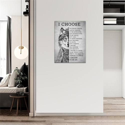 Wolf Wall Art Wolves Pictures Wall Decor Inspirational Poster Canvas Prints Pain - 第 3/12 張圖片