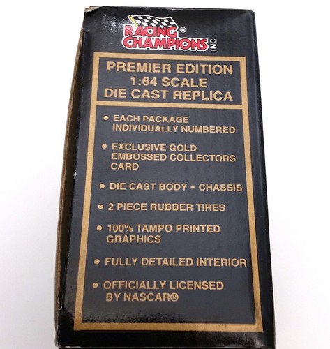 Bobby Labonte Diecast #18 NIB 1995 Racing Champions 1:64 Premier Edition NASCAR - Picture 5 of 8