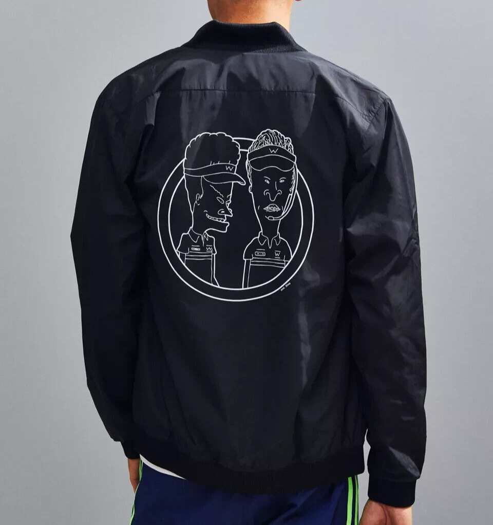 Adidas Originals × Beavis Butthead BURGERWORLD Men Sz S Adidas Originals × Beavis Butthead BURGERWORLD Men Sz S