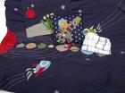 Pottery Barn Kids NATHAN outer space twin duvet cover toss pillow sham sheet set