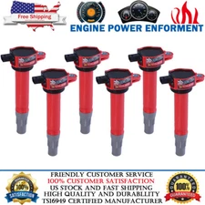 6 Pack High Performance Ignition Coils For Dodge Charger 2.7L 3.5L V6 2006-2010