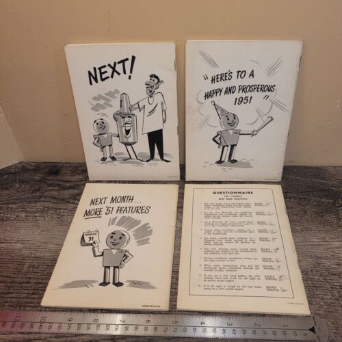 VTG LOT 1951 Chrysler Service Ref.Book Vol.4#1,2,3&4 WINDSHIELD/HYD.TRANSMISSION - Picture 6 of 14