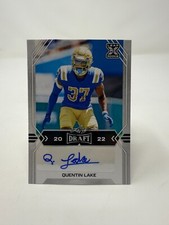 2022 Leaf Draft - Autographs #BA-QL1 Quentin Lake (AU, RC)