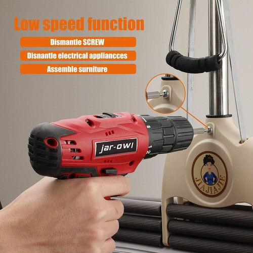 Compact Cordless Drill Set with 60-Tool Storage Kit - Ideal for DIY Projects - Picture 9 of 9