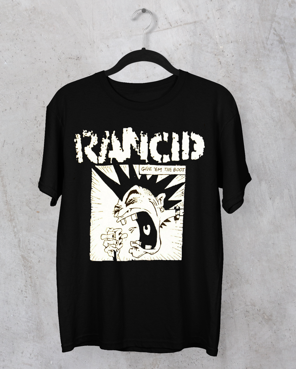 VTG Rancid band ALBUM T-shirt Black short sleeve All Sizes S VTG Rancid band ALBUM T-shirt Black short sleeve All Sizes S