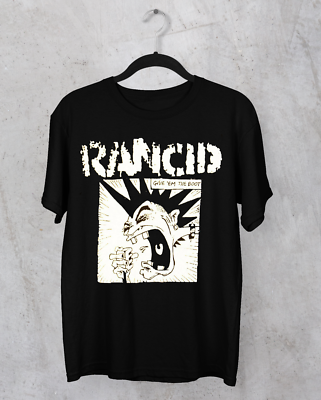 Rancid Tシャツ ブラック VTG Rancid band ALBUM T-shirt Black short sleeve All Sizes S