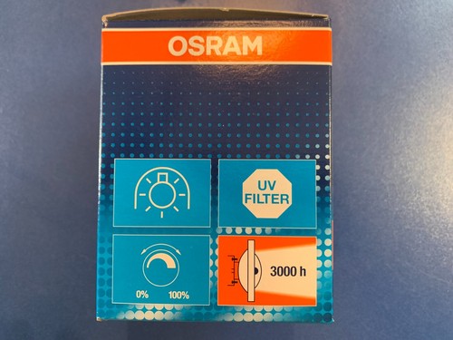 Osram Halospot 111 Halogen Alu 50W 12V 24° Flood 41835 Fl G53 Dimmable - Picture 9 of 9