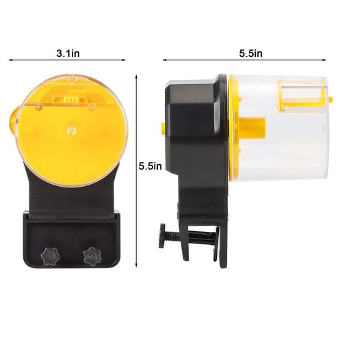 Temporizador automático de dispensador de alimentos para alimentación de peces tanque de acuario ajustable - Imagen 6 de 12