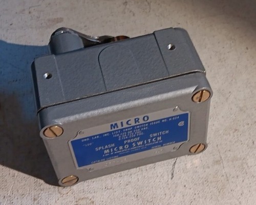 NEW HONEYWELL MICRO SWITCH OPD-AR SPLASH PROOF SWITCH No Box - Picture 3 of 9